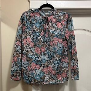 Floral Long Sleeve Blouse